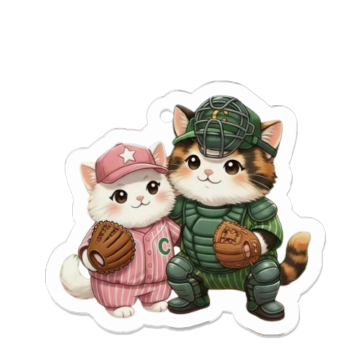 アクリルキーホルダー - 50 x 50 (mm)