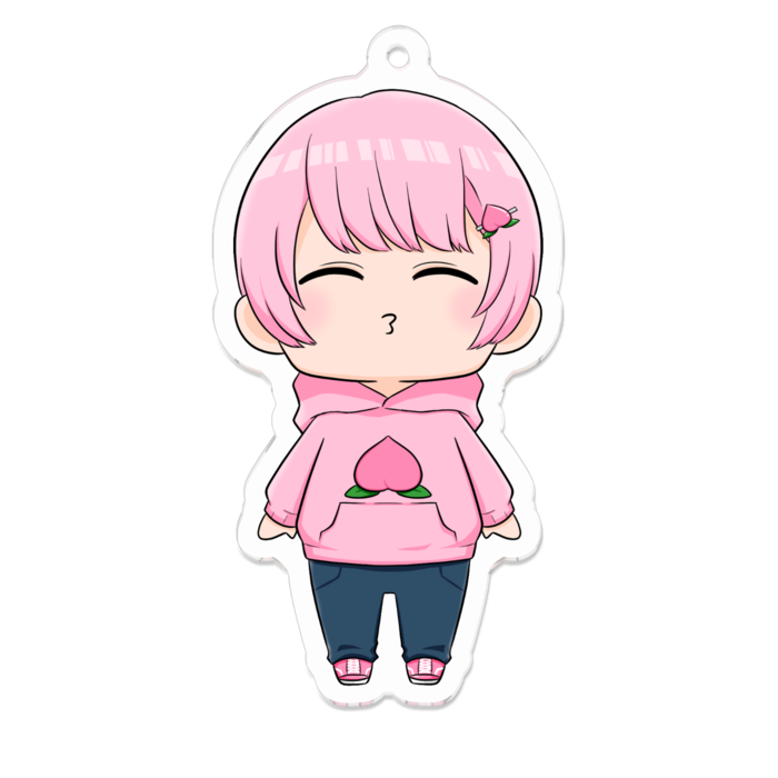 アクリルキーホルダー - 70 x 70 (mm)