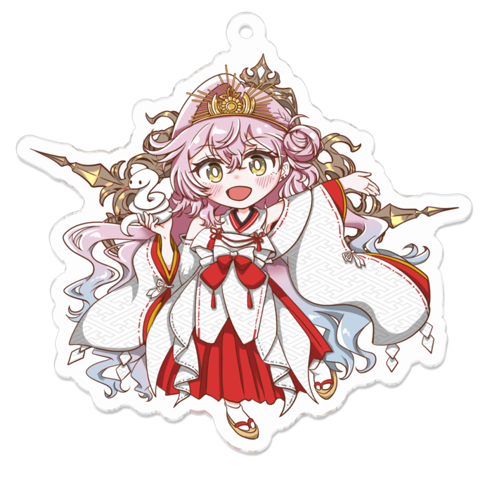 アクリルキーホルダー - 70 x 70 (mm)