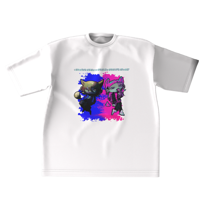 ビッグシルエットTシャツ - XL - 正面(1)