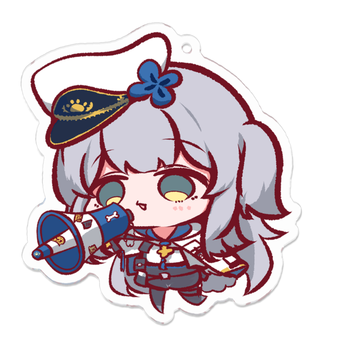 アクリルキーホルダー - 70 x 70 (mm)