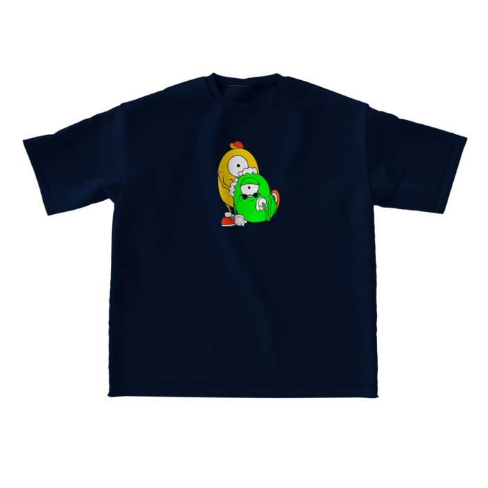 ビッグシルエットTシャツ - L - 正面