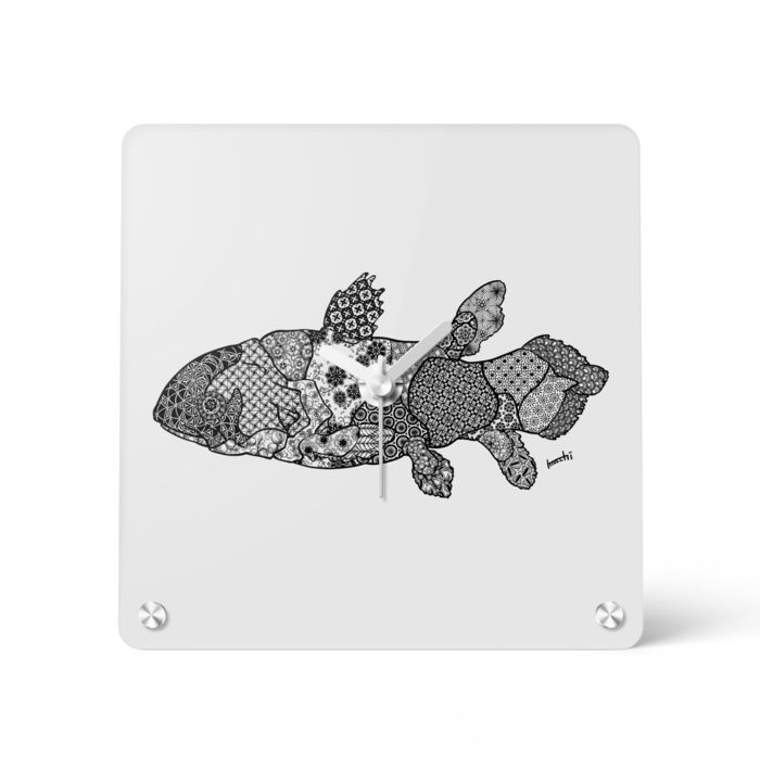 アクリル時計 - 150x150mm