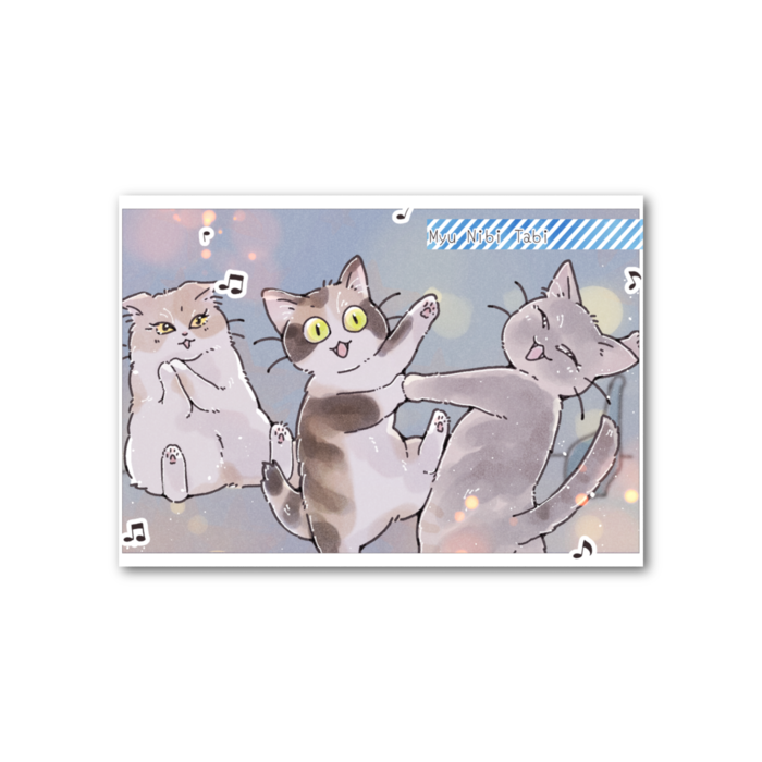 フォト風カード - 横 - 両面