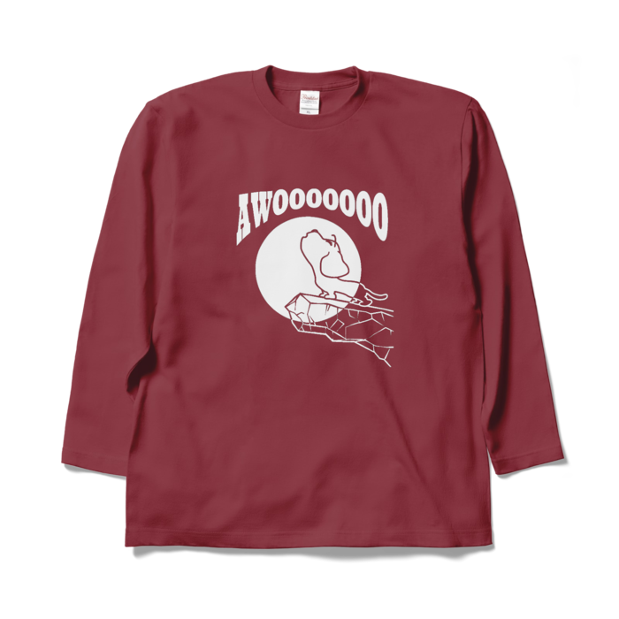 ロングスリーブTシャツ - XL - バーガンディ
