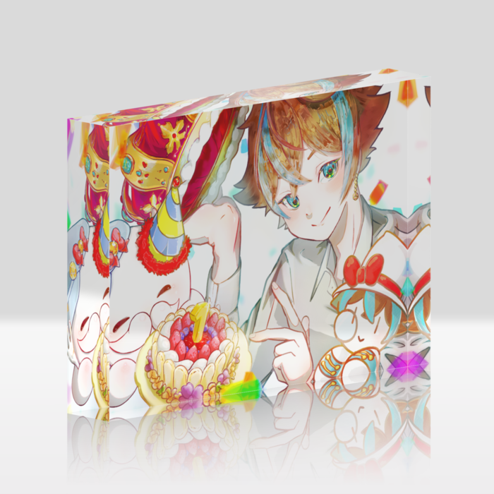 アクリルブロック - 148x100mm