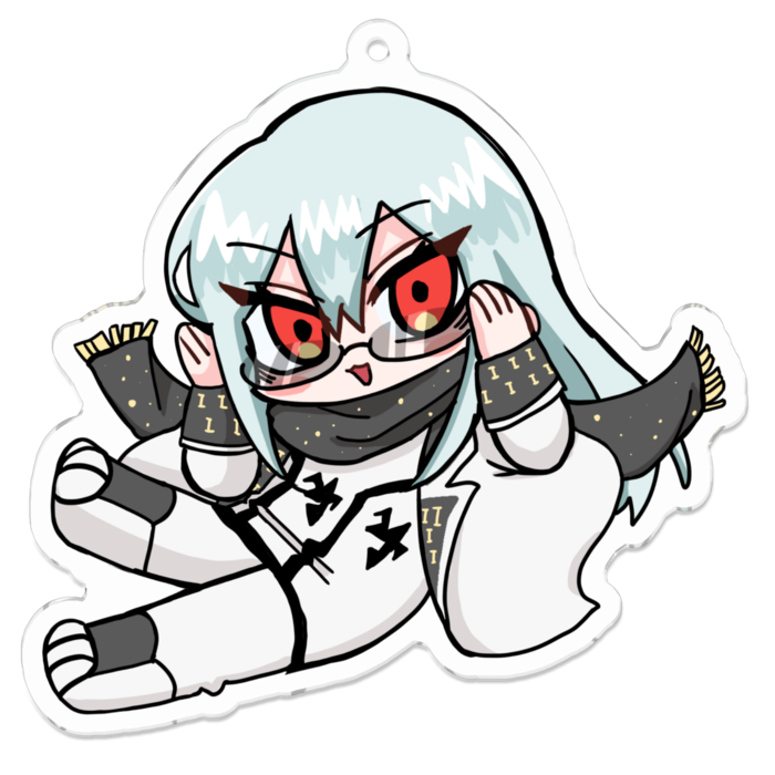 アクリルキーホルダー - 70 x 70 (mm)