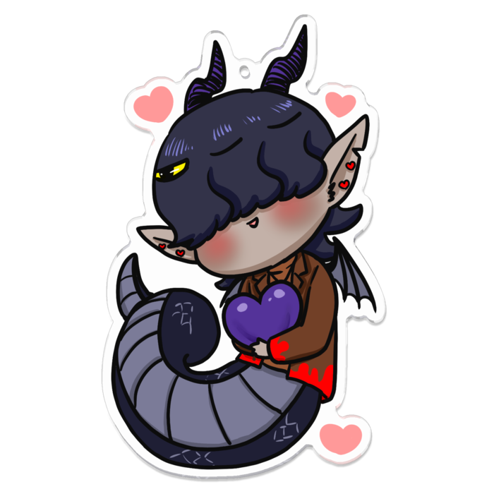 アクリルキーホルダー - 100 x 100 (mm)