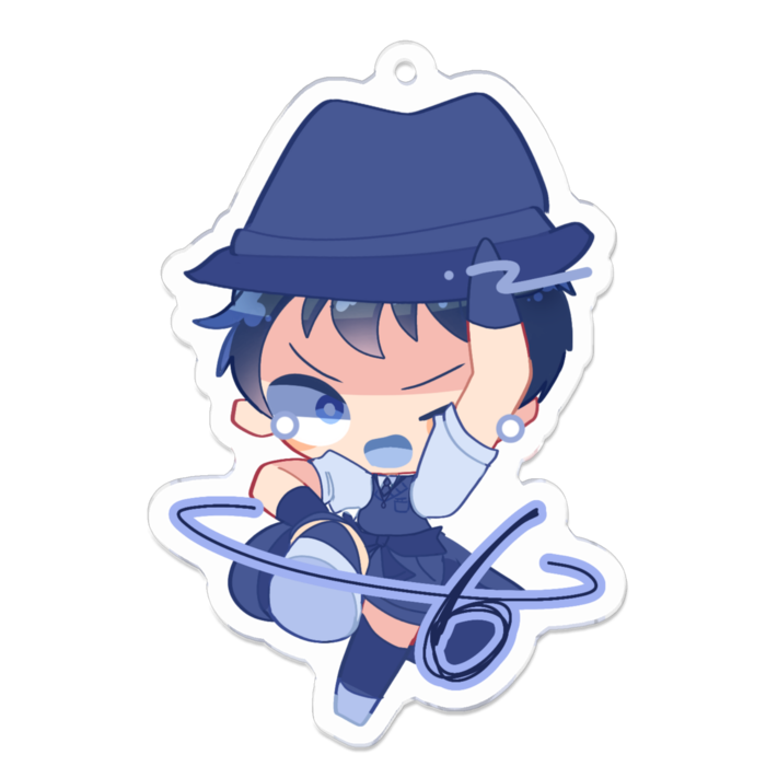 アクリルキーホルダー - 70 x 70 (mm)