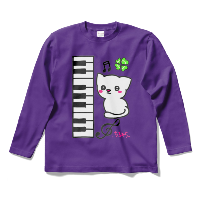 ロングスリーブTシャツ - S - パープル