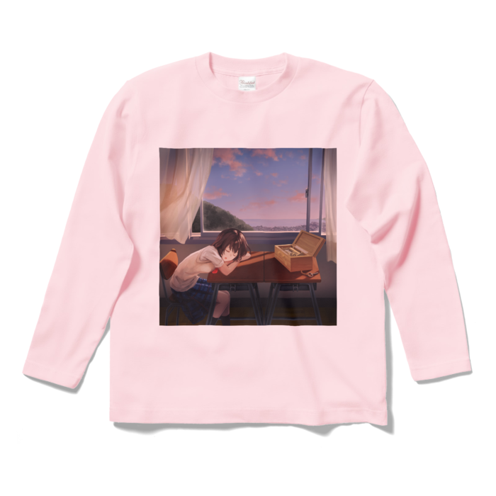 ロングスリーブTシャツ - S - ライトピンク