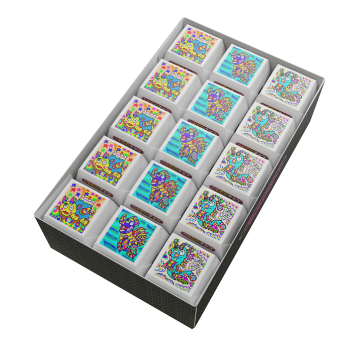 DECOチョコ - 列ごとにデザイン(1)