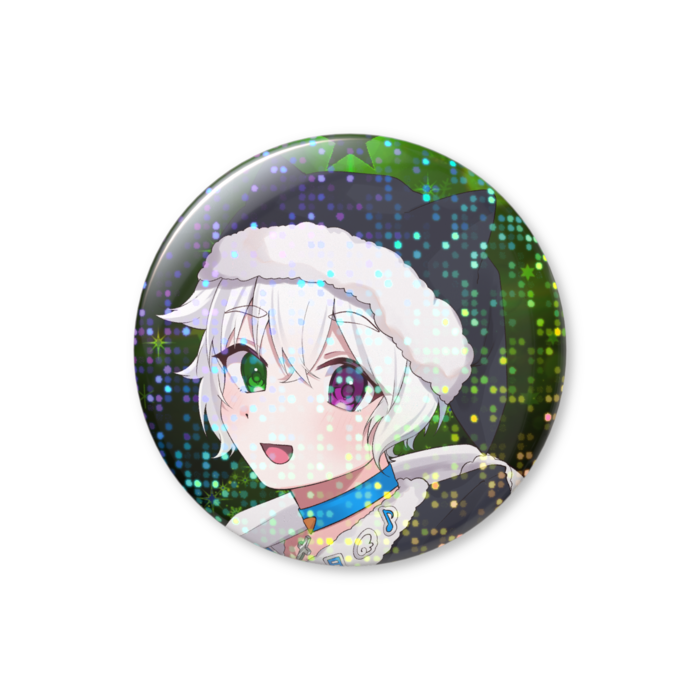 ホログラム缶バッジ - 44mm