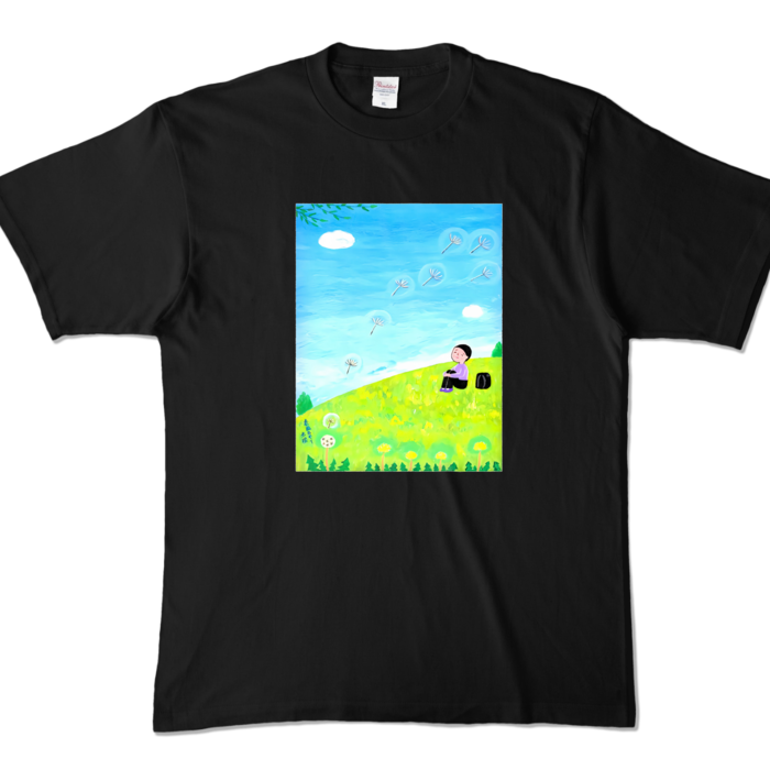 カラーTシャツ - XL - ブラック (濃色)