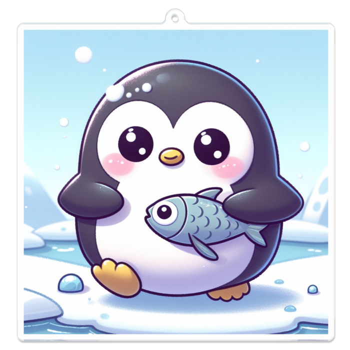 アクリルキーホルダー - 100 x 100 (mm)