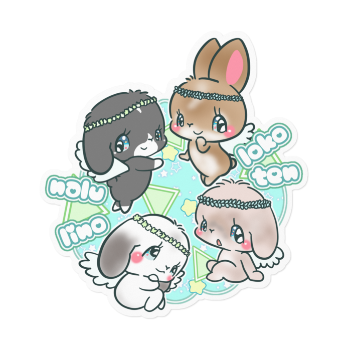 ステッカー - 160 x 160 (mm)