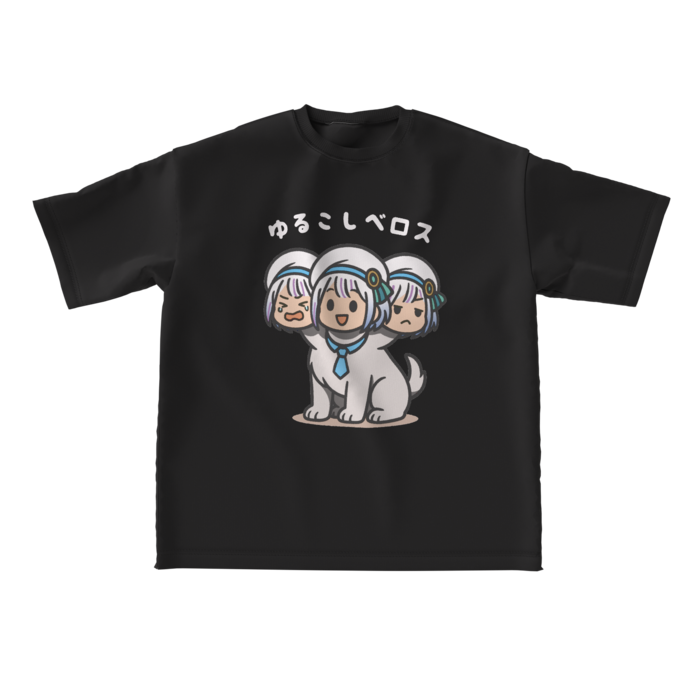 ビッグシルエットTシャツ - L - 黒色