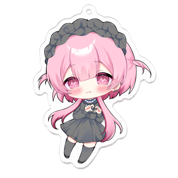 アクリルキーホルダー - 70 x 70 (mm)