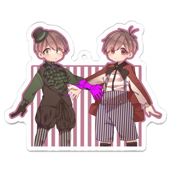 アクリルキーホルダー - 70 x 70 (mm)