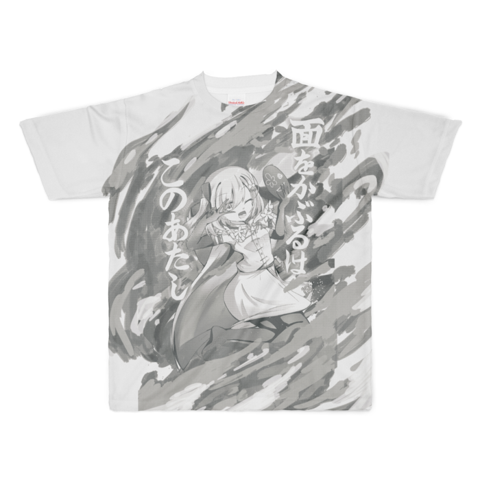 フルグラフィックTシャツ - XL - 正面印刷のみ