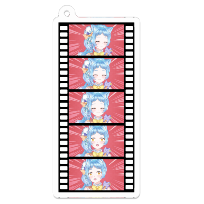アクリルキーホルダー - 70 x 70 (mm)