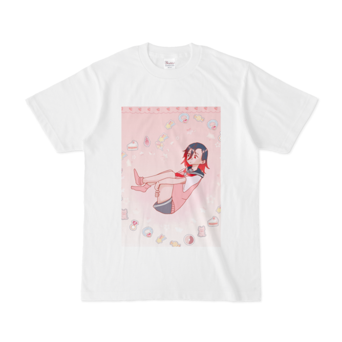 かわいいTシャツ - S - 白