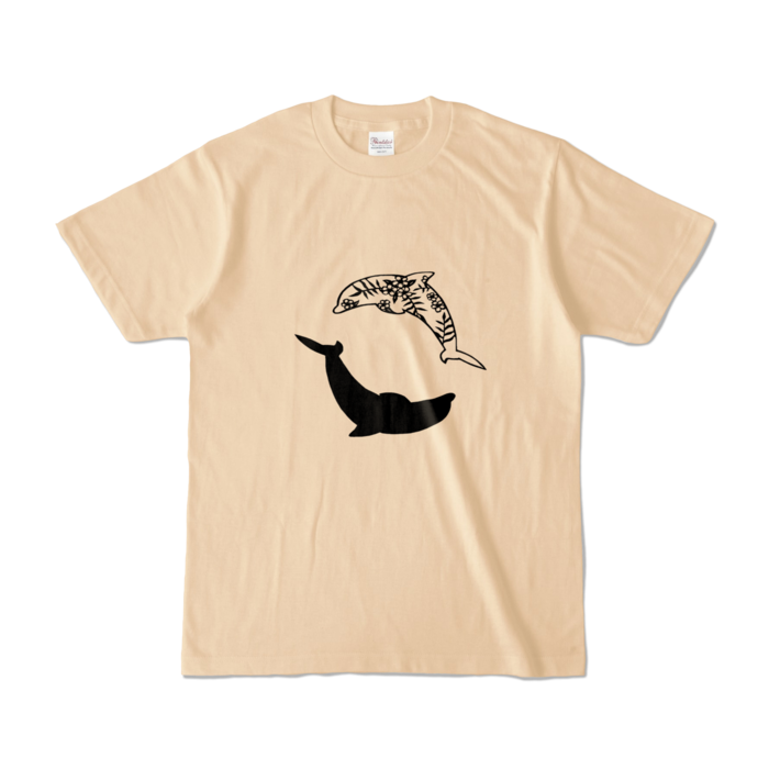 カラーTシャツ - S - ナチュラル (淡色)