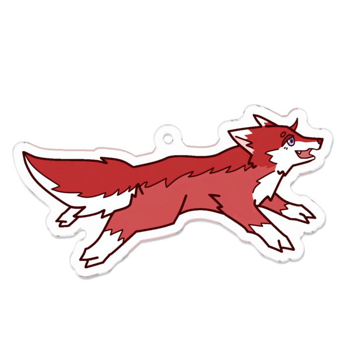 アクリルキーホルダー - 70 x 70 (mm)