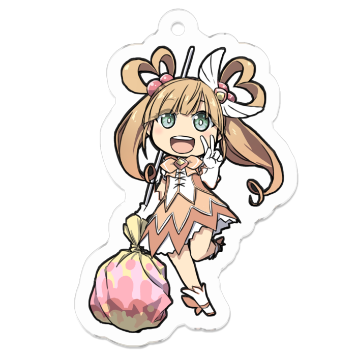 アクリルキーホルダー - 50 x 50 (mm)