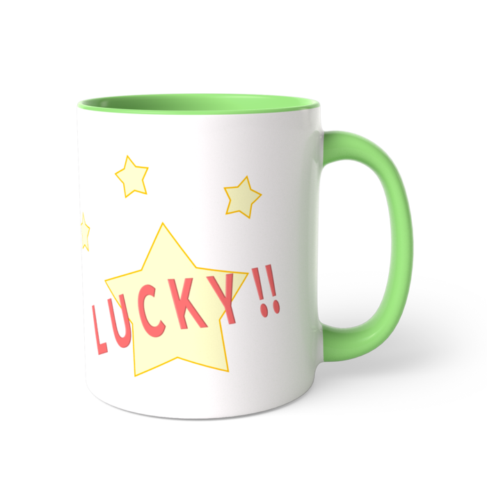 ツートンカラーマグカップ - 直径 8.2cm / 高さ 9.5cm