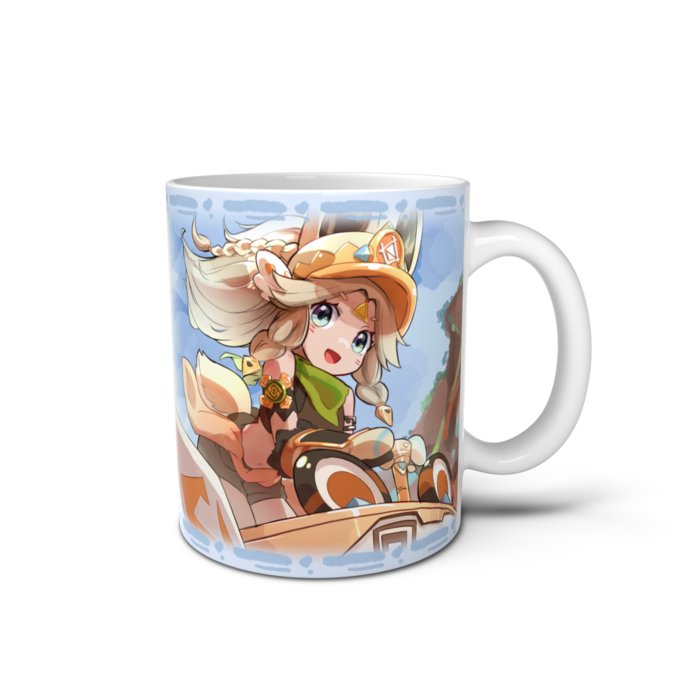 マグカップ - 直径 8 cm / 高さ 9.5 cm