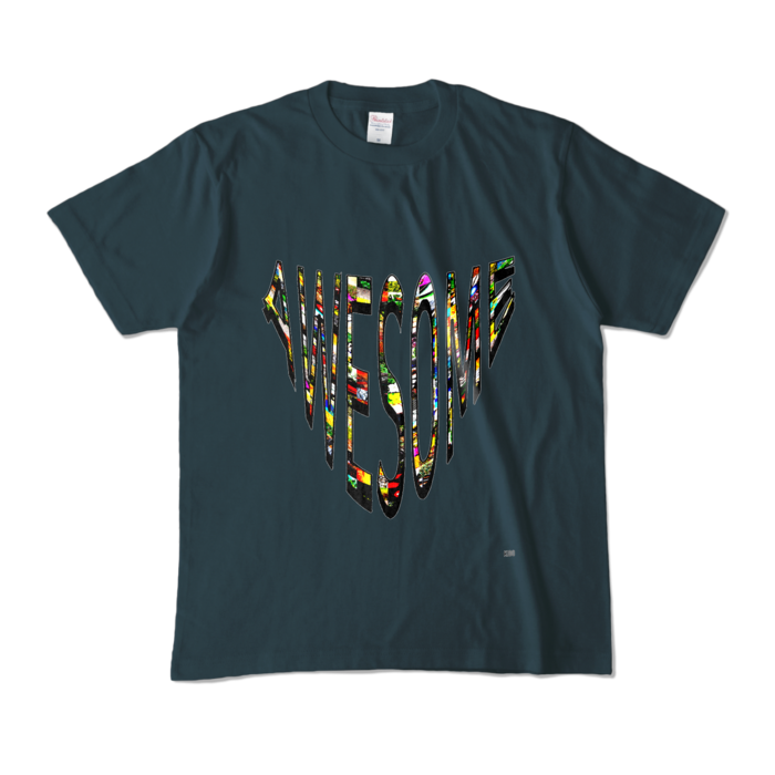 カラーTシャツ - M - デニム (濃色)