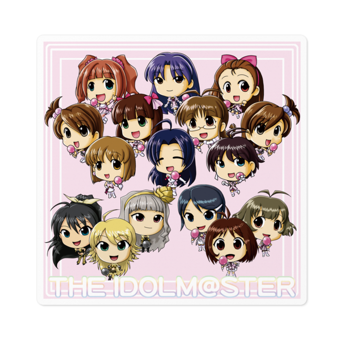 ステッカー - 100 x 100 (mm)