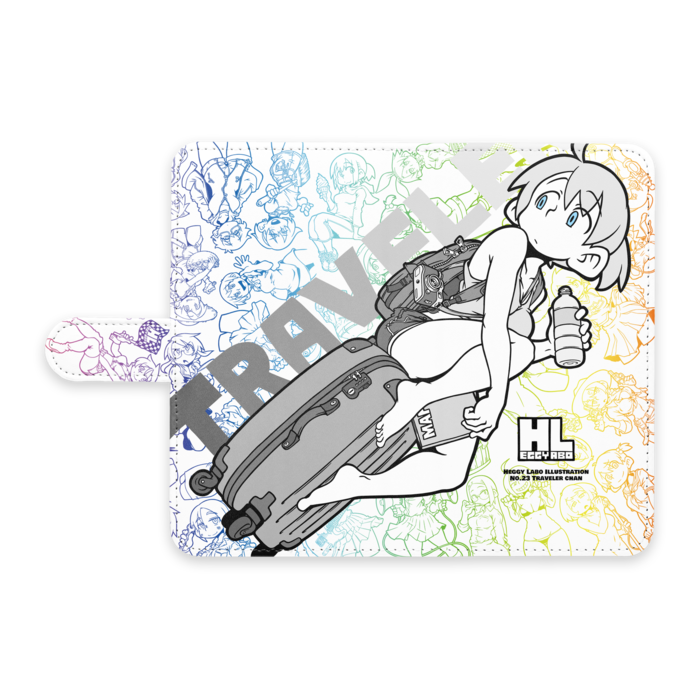 手帳型Androidケース - L - ストラップ穴 なし