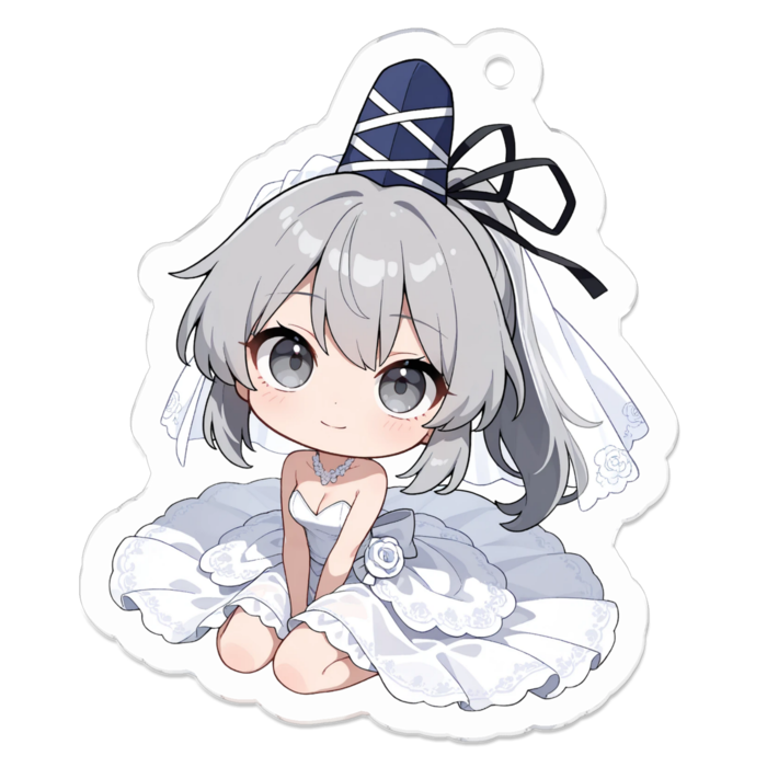 アクリルキーホルダー - 50 x 50 (mm)(キャラのみ)