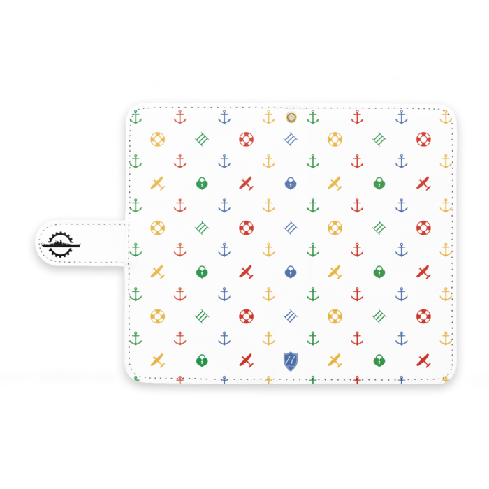 手帳型Androidケース - M - ストラップ穴 あり