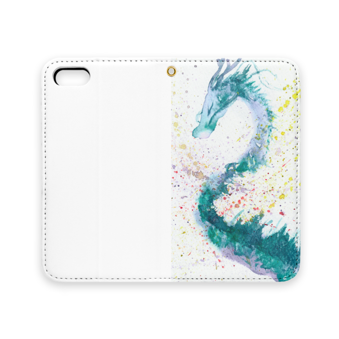 手帳型iPhoneケース（ベルトなし） - iPhone 5 / 5s / SE - ストラップ穴 あり