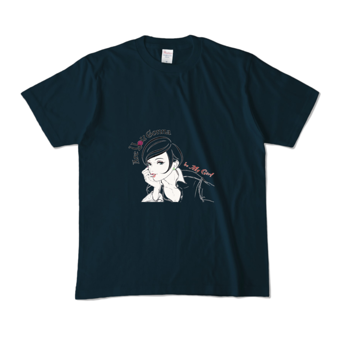 カラーTシャツ - M - ネイビー (濃色)