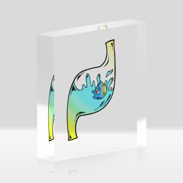 アクリルブロック - 100x100mm(5)