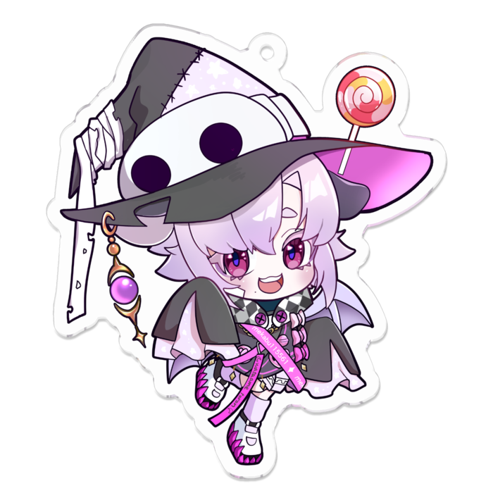 アクリルキーホルダー - 70 x 70 (mm)