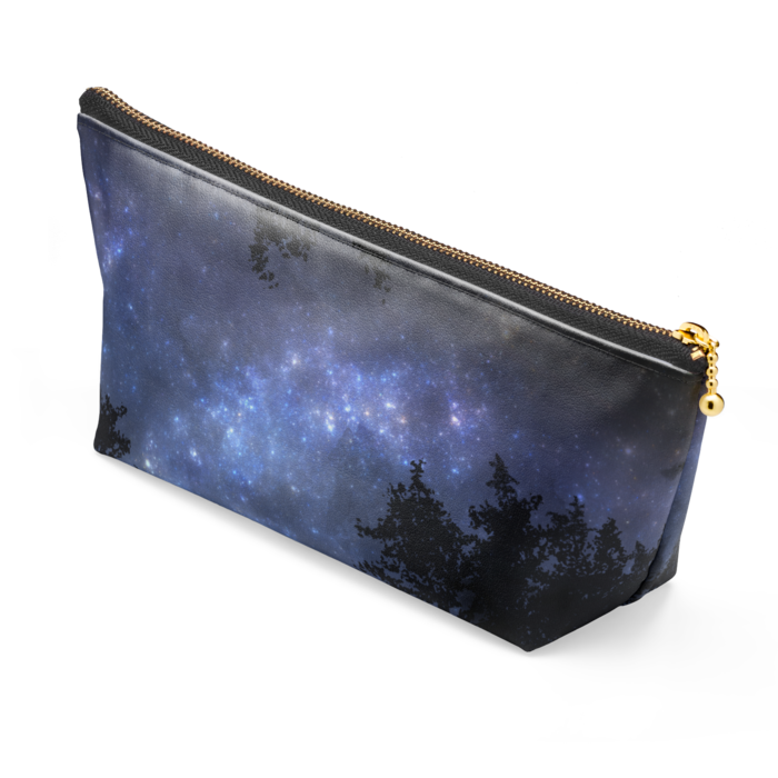 ポーチ - 長さ21.5cm / 高さ10cm - ブラック