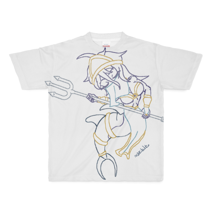 フルグラフィックTシャツ - M - 正面印刷のみ
