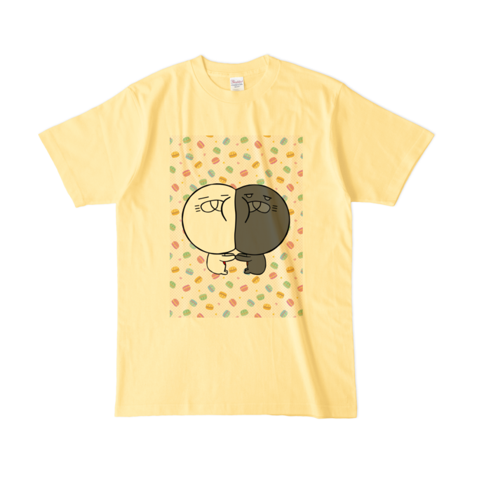 カラーTシャツ(淡色) - L - ライトイエロー