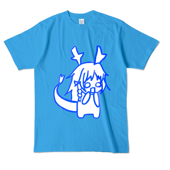 カラーTシャツ - L - ターコイズ (濃色)