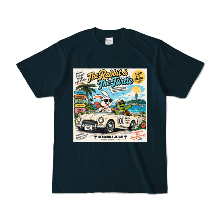 カラーTシャツ - S - ネイビー (濃色)