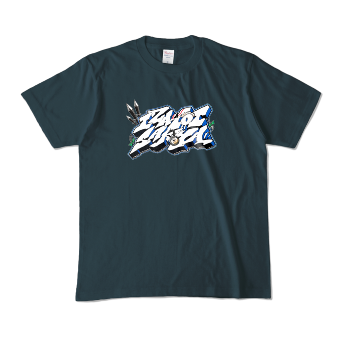 カラーTシャツ - M - デニム (濃色)