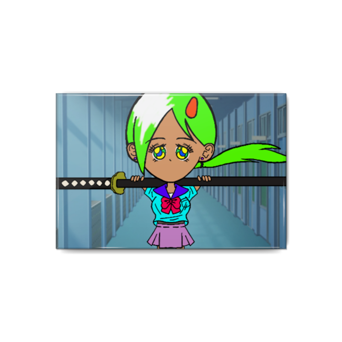 缶バッジ - 80x54mm