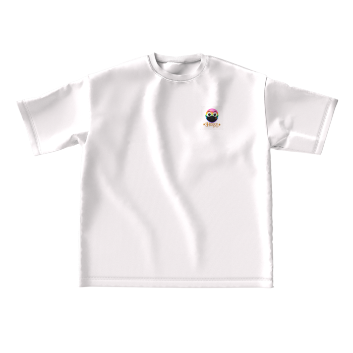 ビッグシルエットTシャツ - L - 両面／TYPE  B