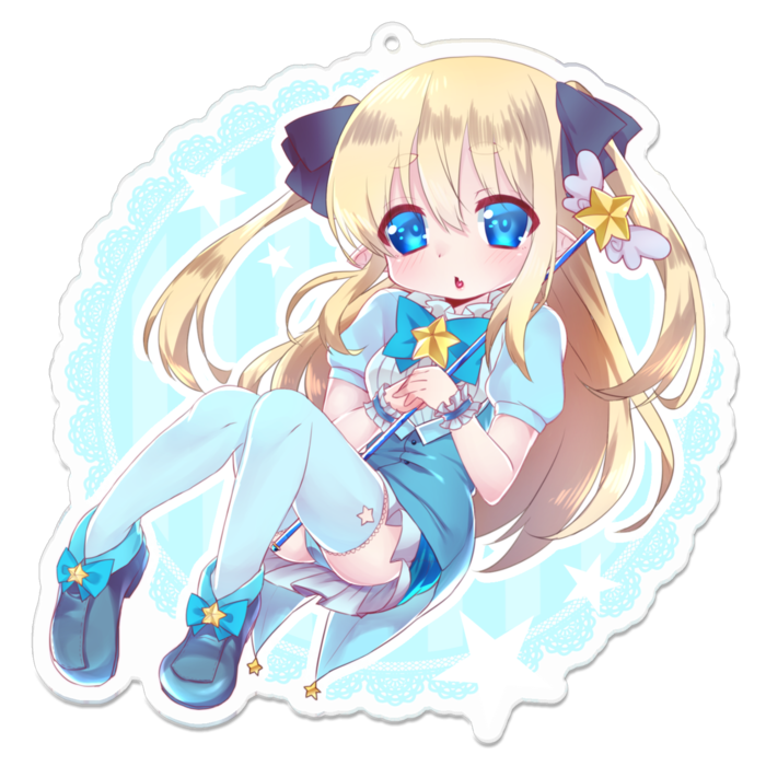 アクリルキーホルダー - 100 x 100 (mm)