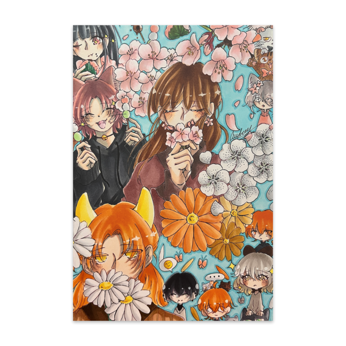 ポストカード(10枚セット) - ヴァンヌーボVGスノーホワイト195kg